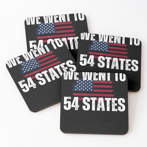 Item preview, We Went To 54 Sates with American Flag designed and sold by smailjr.