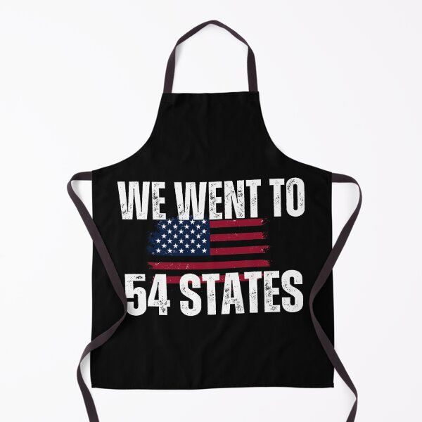 Item preview, We Went To 54 Sates with American Flag designed and sold by smailjr.