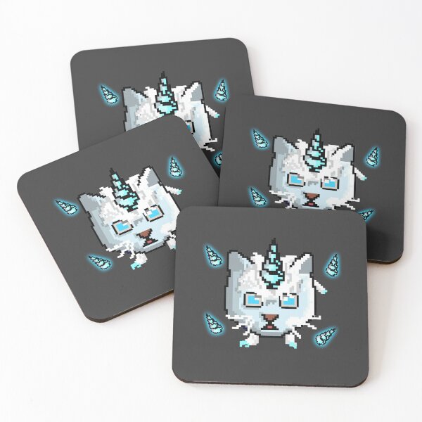 Item preview, Unicorn cat pixel designed and sold by Sweet Bee's.