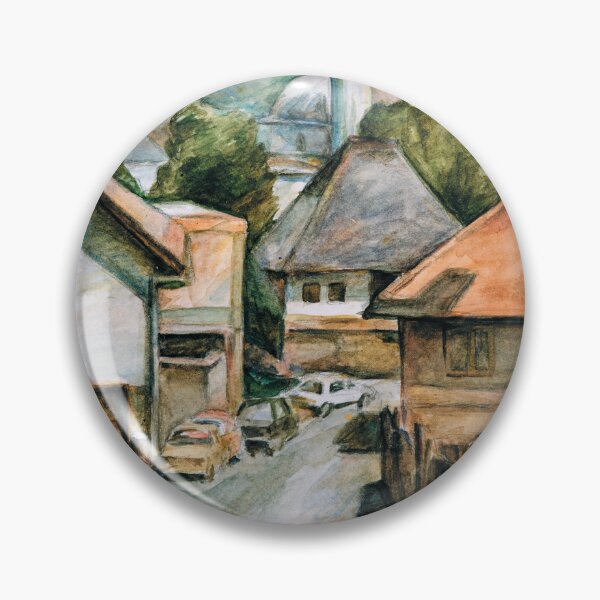 Item preview, Little street with minaret designed and sold by GoldsteinART.