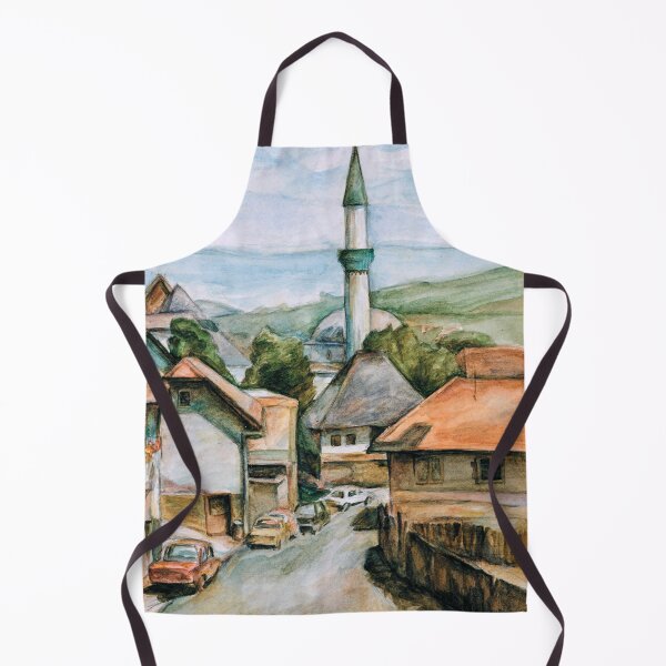 Item preview, Little street with minaret designed and sold by GoldsteinART.