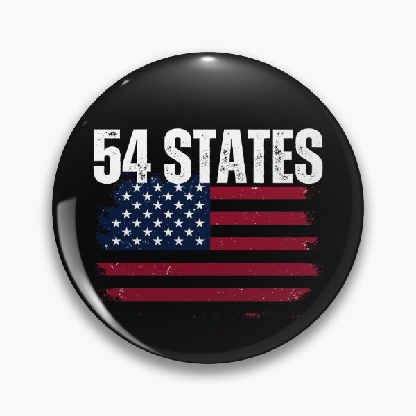 Item preview, We Went To 54 Sates USA Flag designed and sold by smailjr.