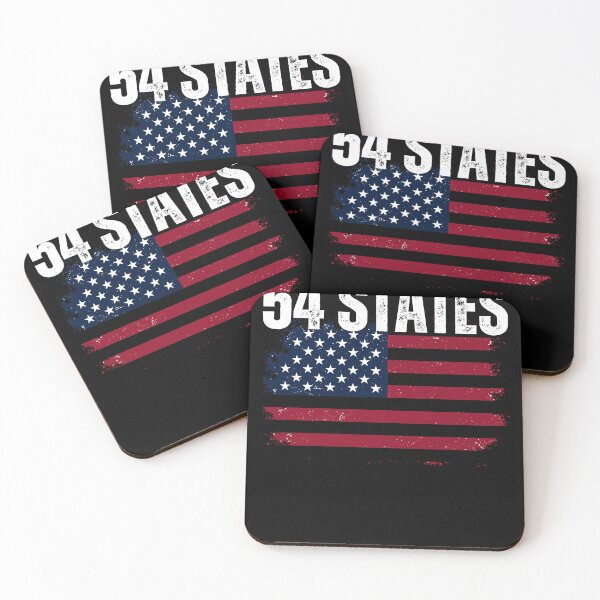 Item preview, We Went To 54 Sates USA Flag designed and sold by smailjr.