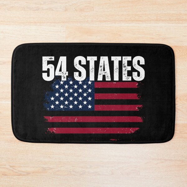 Item preview, We Went To 54 Sates USA Flag designed and sold by smailjr.
