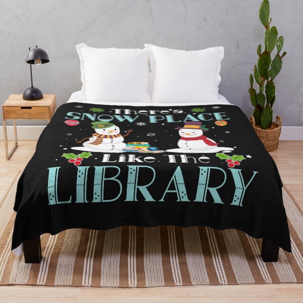 Item preview, There's Snow Place Like The LIBRARY designed and sold by Lazza-Tracks.