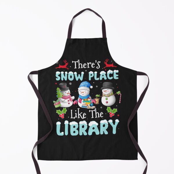 Item preview, There's Snow Place Like The LIBRARY designed and sold by Lazza-Tracks.