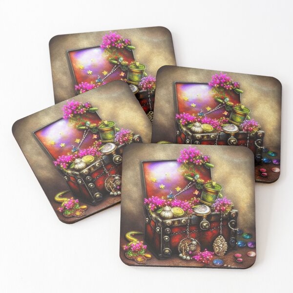 Item preview, Bohemian treasure chest designed and sold by ibelieveimages.