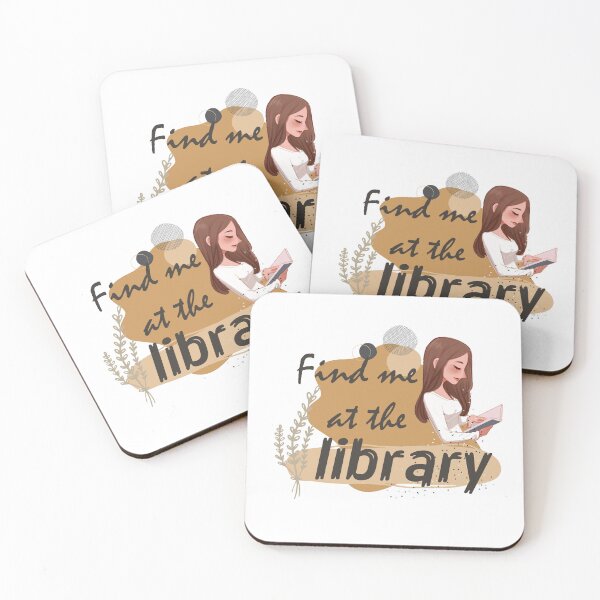 Item preview, Find Me At The Library designed and sold by InspireZoneAN.