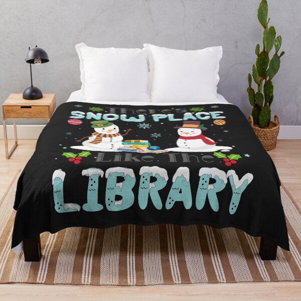Item preview, There's Snow Place Like The LIBRARY designed and sold by Lazza-Tracks.