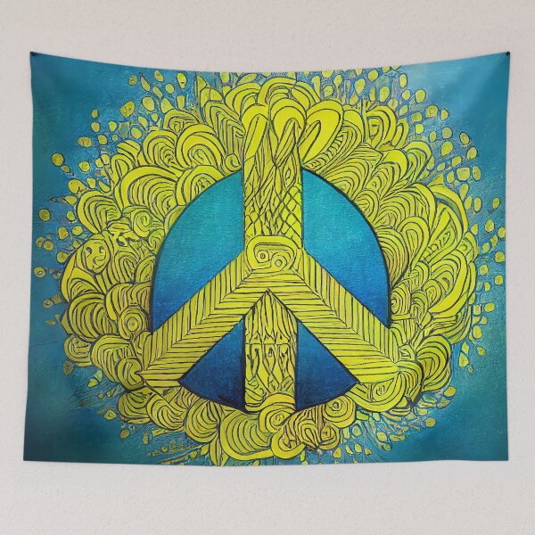 Item preview, ‎Peace Not War (Y&B) designed and sold by MorningPanda.