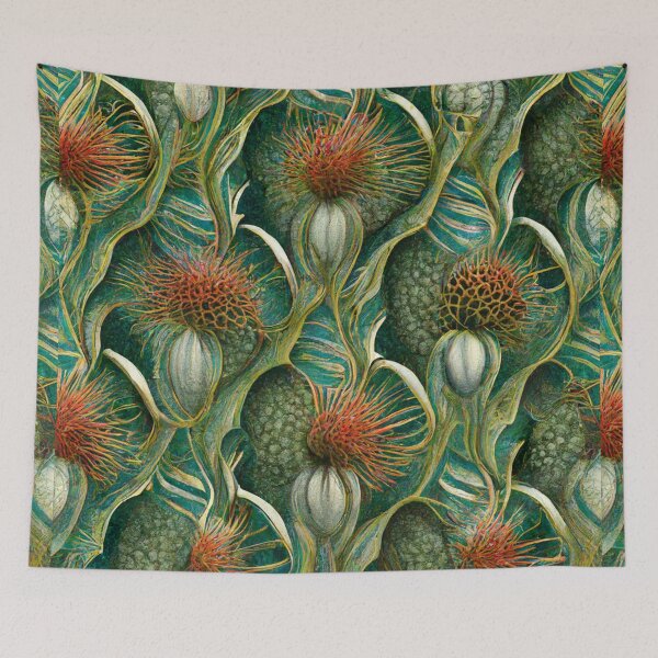 Item preview, Exotic Nature, Botanical ethereal floral kaleidoscope Pattern  designed and sold by B-outfiters.