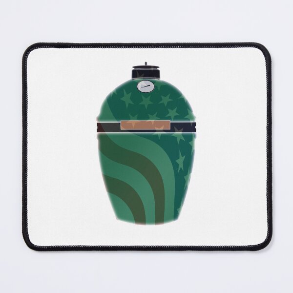 Item preview, Big Green Egg - American Flag Overlay designed and sold by Mackabee.