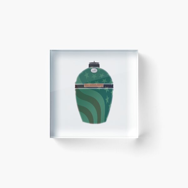 Item preview, Big Green Egg - American Flag Overlay designed and sold by Mackabee.