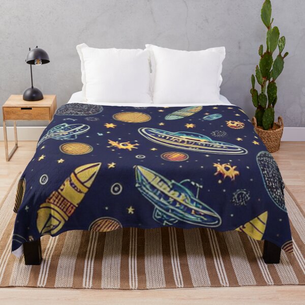 Item preview, UFO Spaceships Roswell Crashers Space Junk designed and sold by drumweaver.