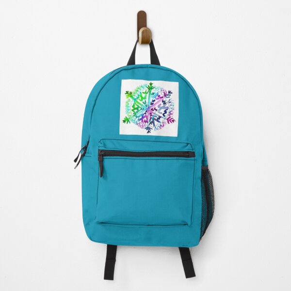 Item preview, Multicolor watercolor snowflake | watercolor winter snowflake art designed and sold by lausn.