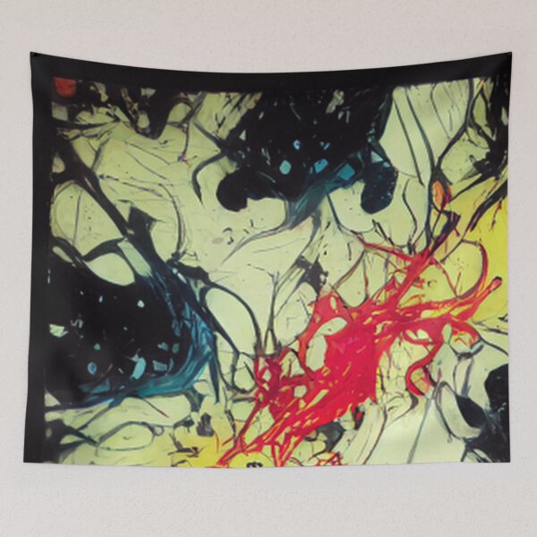Aperçu de l'œuvre Jackson Pollock  créée et vendue par ComicsFactory.