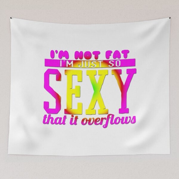 Item preview, I'm Not Fat designed and sold by techdave.