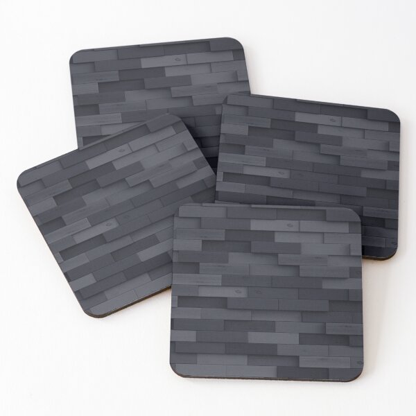 Item preview, black Wall Bricks Holes Cracks designed and sold by Denzel002.