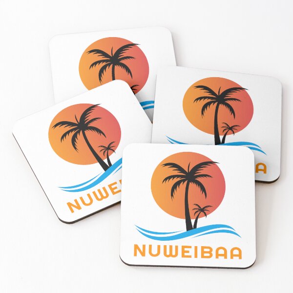 Item preview, Nuweibaa Egypt Sunset Palm Trees And Blue Sea Waves designed and sold by EgyptConnection.