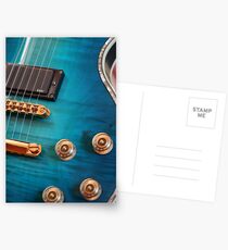 Guitar Blues Postcards