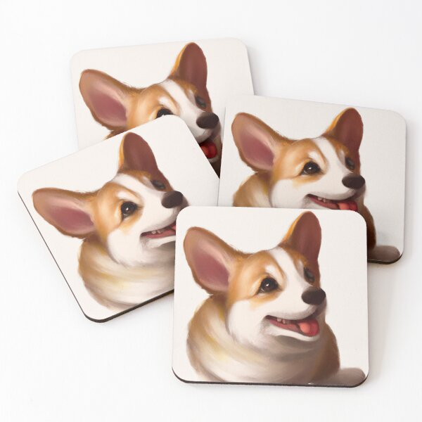 Item preview, cute corgi puppy 1 designed and sold by cutiepeupies.