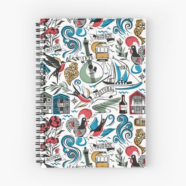 Item preview, Saudade // white background flash tattoo popular motifs from Portugal designed and sold by SelmaCardoso.