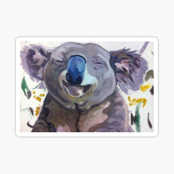 Happy Koala Sticker
