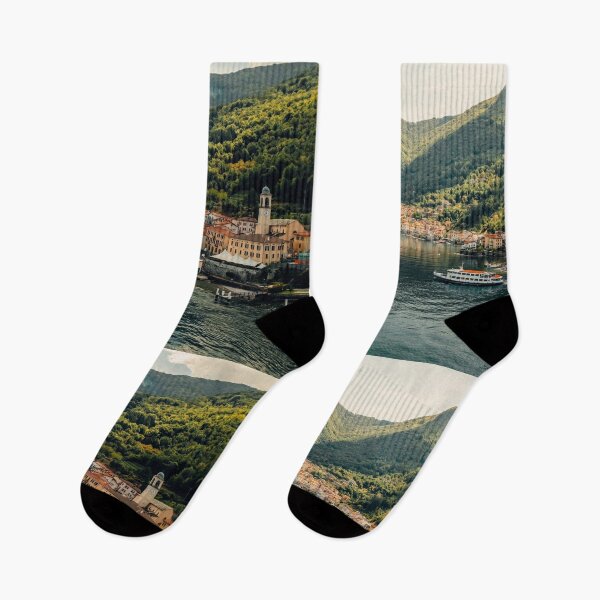 Item preview, Lake Como, Italy, Stunning Ocean Mountain Views, Travel designed and sold by newburyboutique.