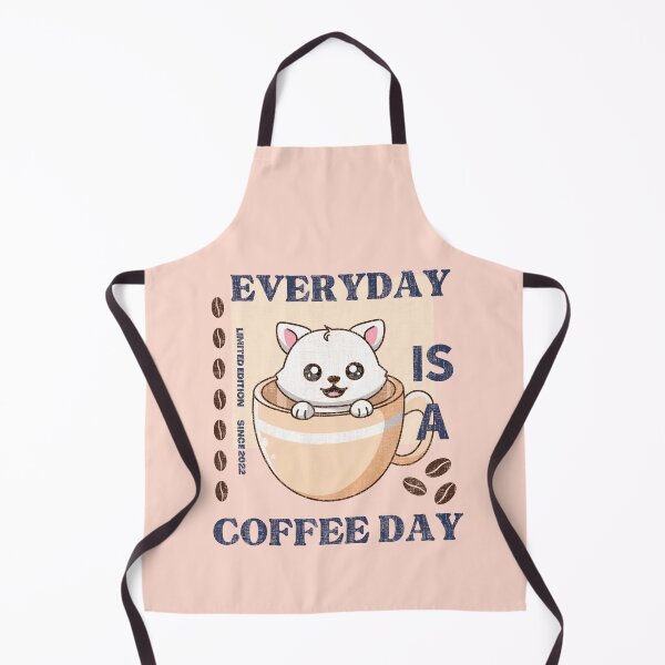 Item preview, Everyday is a coffee day - Funny coffee cat designed and sold by yococo.
