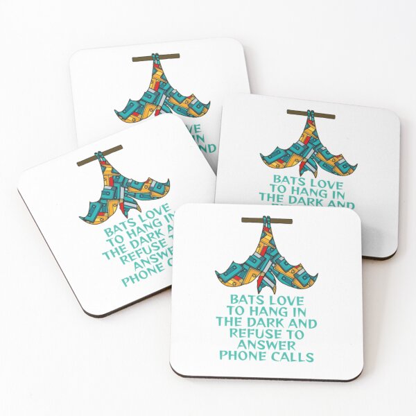 Item preview,  Bats Love To Hang In The Dark And Refuse To Answer Phone Calls designed and sold by LethalPixieDust.