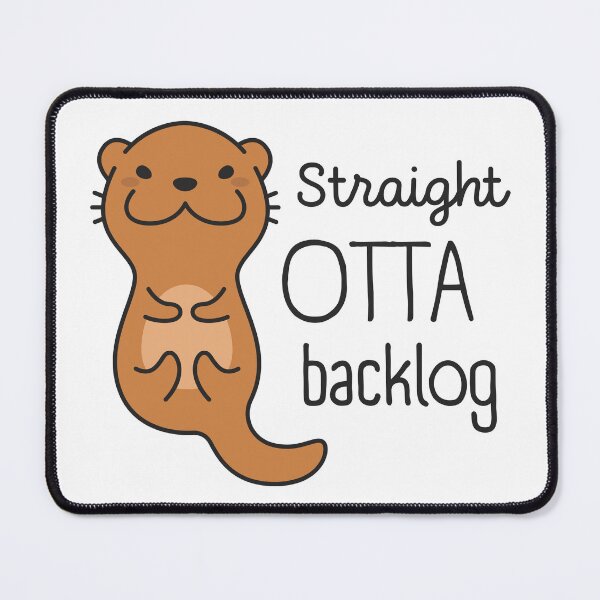 Item preview, Straight Outta Backlog Joke Otta designed and sold by trendingatees.