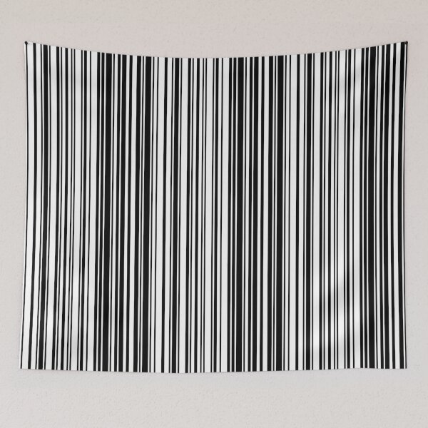 Item preview, Riley barcode pattern designed and sold by coverinlove.