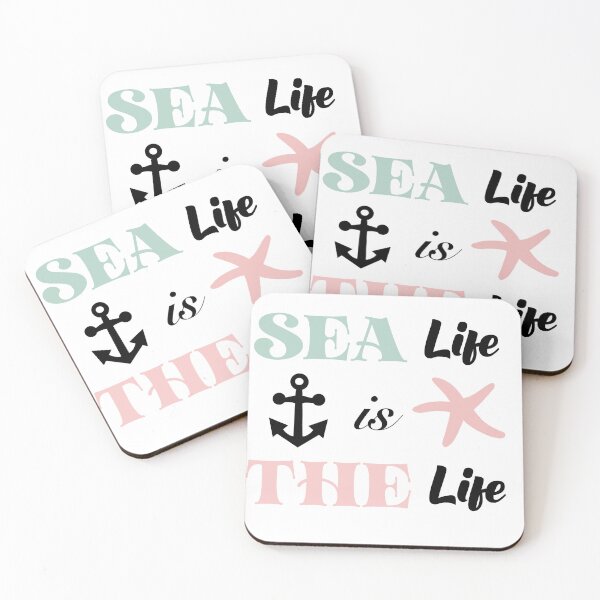 Item preview, Sea Life Is The Life designed and sold by AprilHArtStudio.