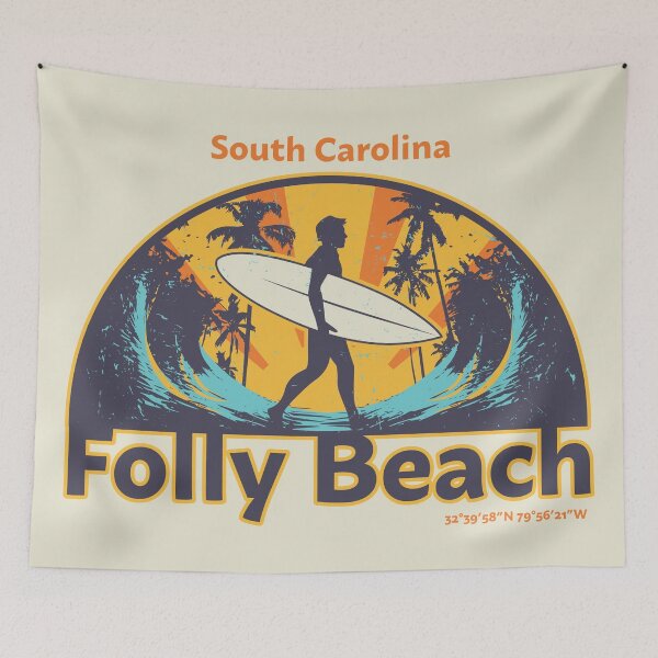 Item preview, Folly Beach, South Carolina designed and sold by studio838.
