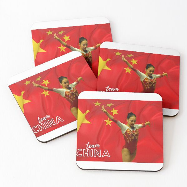 Item preview, Team China - gymnastics 2022 Worlds designed and sold by Karen Louise Hollis.