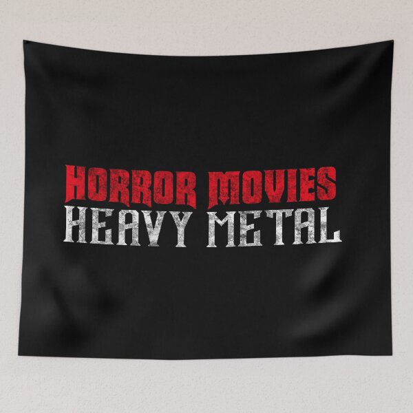 Item preview, Horror and Metal designed and sold by binarygod.