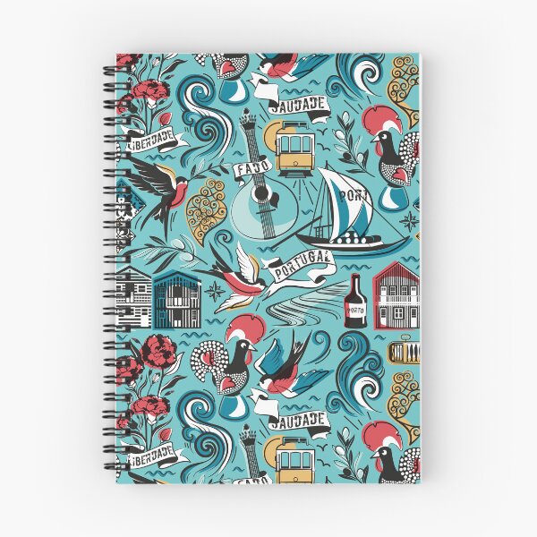 Item preview, Saudade // aqua ocean background flash tattoo popular motifs from Portugal designed and sold by SelmaCardoso.