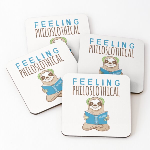 Item preview, Feeling Philoslothical Funny Sloth designed and sold by jaygo.