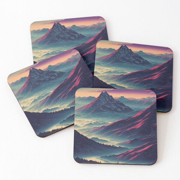 Item preview, Mountains, Beautiful Painting designed and sold by mariavision.