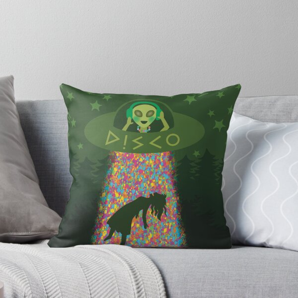 Item preview, Alien DJ UFO Green Disco designed and sold by BloomJoyStudio.