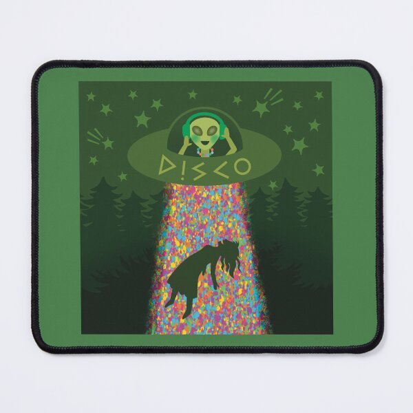Item preview, Alien DJ UFO Green Disco designed and sold by BloomJoyStudio.