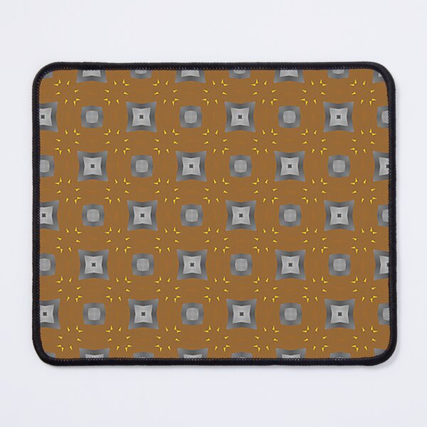 Item preview, The confined squares and the yellow sparkles brown version design by Code03 designed and sold by Code03.