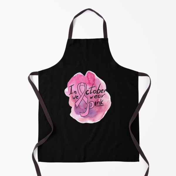 Item preview, In October we wear pink watercolor, Pinktober, Cancer Support, Cancer Awareness, Pumpkin Patch designed and sold by moderncrazeshop.