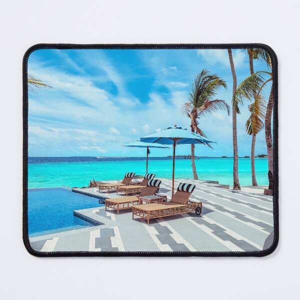 Item preview, Luxury Maldives Tropical Ocean Views, Turquoise Ocean designed and sold by newburyboutique.