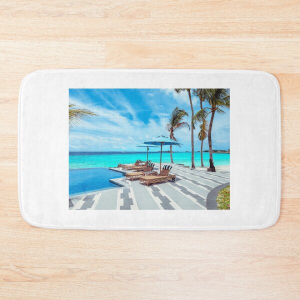 Item preview, Luxury Maldives Tropical Ocean Views, Turquoise Ocean designed and sold by newburyboutique.