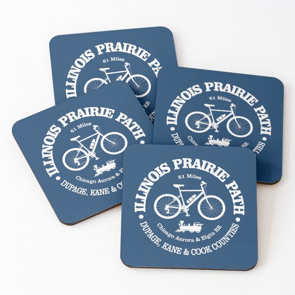 Item preview, Illinois Prairie Path (cycling) designed and sold by curranmorgan.