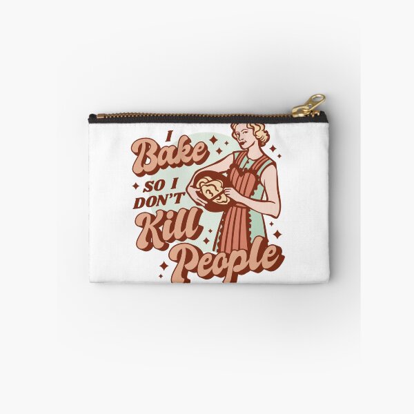 Item preview, I BAKE SO I DON'T KILL PEOPLE-SAGFABULOUS designed and sold by SagFabulous.