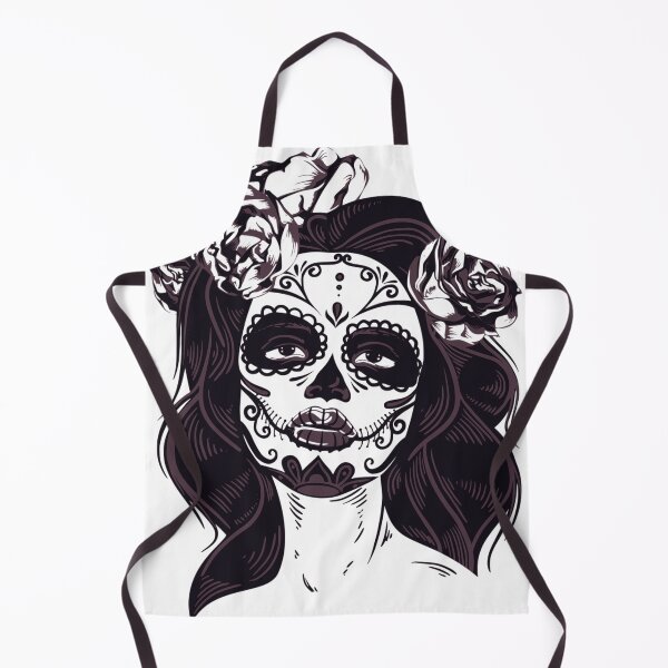 Item preview, Day Of The Dead Skull designed and sold by Ink Bloom Studio ⭐⭐⭐⭐⭐.