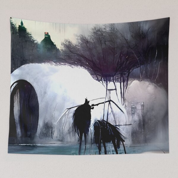 Item preview, Rider in the Rain designed and sold by numgis.