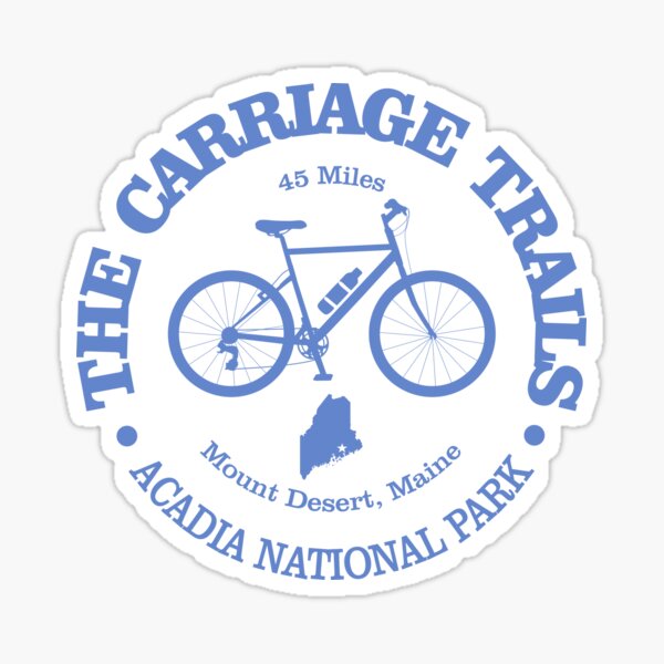 Item preview, The Carriage Trails (cycling) designed and sold by curranmorgan.